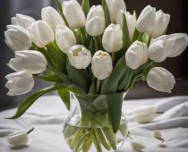 Vẻ Đẹp Tuyệt Diệu Của Hoa Tulip Trắng, Ý Nghĩa, Cách Trồng Và Chăm Sóc