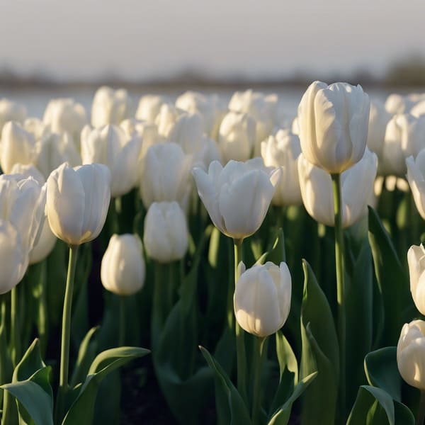 Giới thiệu hoa tulip trắng